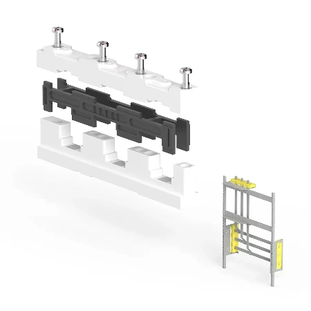 Trofazni izolator za šine od 12x5 do 30x10 (250-630A)