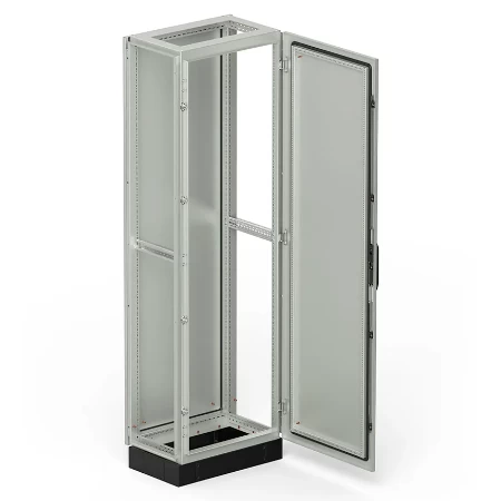 Slobodnostojeći razvodni orman IP55, 1900x620x400 mm, RAL 7035, sa postoljem visine 100 mm, RAL 9005