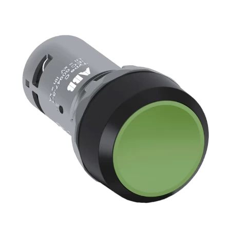 Taster zeleni CP1-10G-11 sa NO i NC kontaktom (crni)