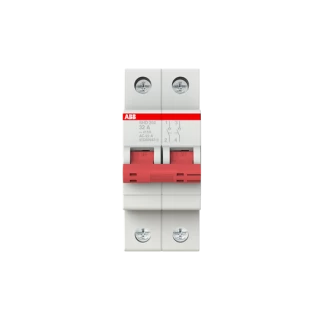 SHD202/32 Dvopolni modularni prekidač 32A, Ik=10kA u nizu sa NH00 do 63A