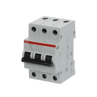 SH203-C10, Tropolni automatski osigurač 10A, C karakteristika, 6kA, tip SH