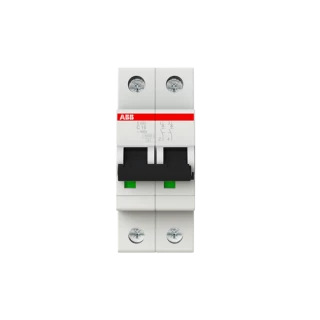 S202-C10, Dvopolni automatski osigurač 10A, C karakteristika, Icn=6kA, Icu=10kA