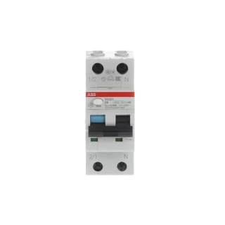 DS201 C6 AC30, Diferencijalna automatska zaštitna (FID) sklopka, C-karakteristika, 6A, 30mA, 2 modula, Icn=6kA, Icu=10kA, tip AC