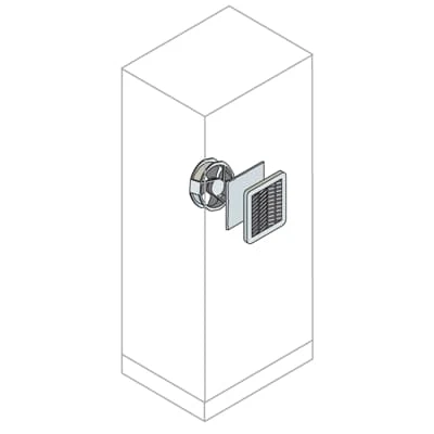 VENTILATIONFILTER230V150X150MM7035