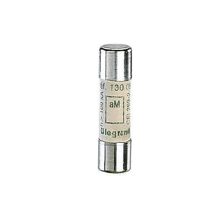 Ind. cilindrični osigurač 10x38, 100kA, 10A, aM, Legrand