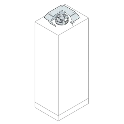 FORC.VENT.HOOD 230V-324X324X94LXLXD-IP54