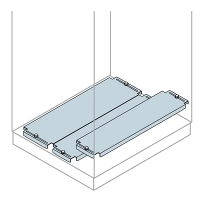 REMOVABLE FLOOR CLOSING PLATE 600X400MM