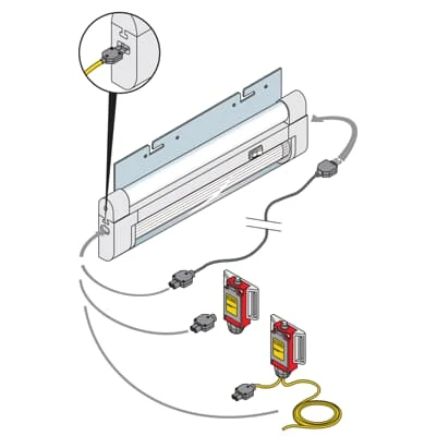 FLUORESCENT LAMP 13W-220/240V W=574MM