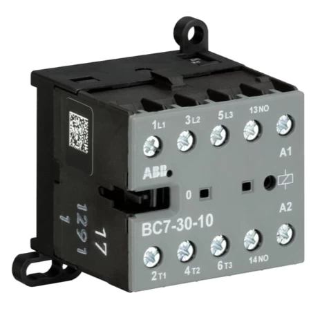 Mini kontaktor BC7-30-10-01, 3P, 1NO pomoćni kontakt, 24VDC