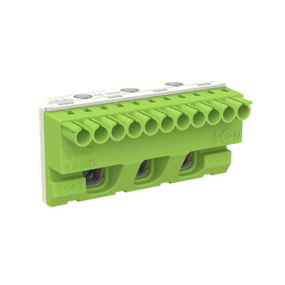 ZK113G     PE-priključni blok za Mistral i UK razvodne table 11x4+3x25 mm2