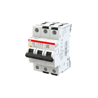 S303P-B10  Automatski prekidač, 3p, 10A, B karakteristika, Icu=25kA