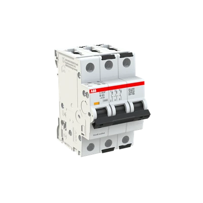 S303P-B63 Automatski prekidač, 3P, 63A, B karakteristike, 25kA