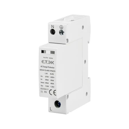 AC SPD T2 275V 40kA 1P+N