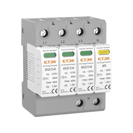 AC SPD T2 275V 40kA 4P