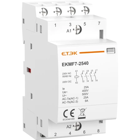 Modularni kontaktor 4P 25A 4NO 230V