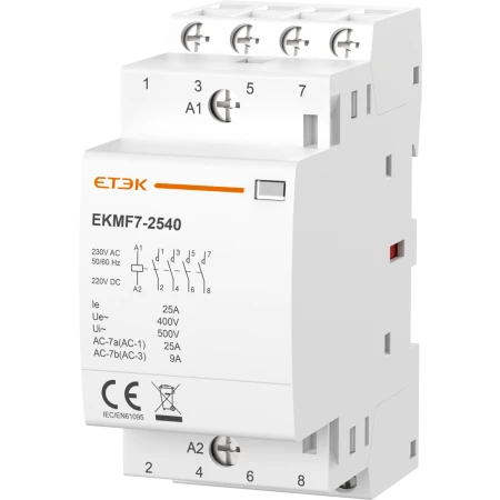 Modularni kontaktor 4P 25A 4NO 230V