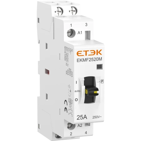 Modularni kontaktor 2P 20A 2NO ručni 230V
