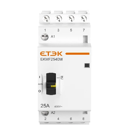 Modularni kontaktor 4P 25A 4NO ručni 230V