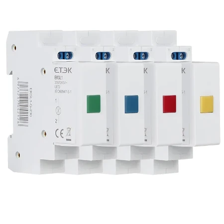 Modularna signalna lampica zelena 230VAC