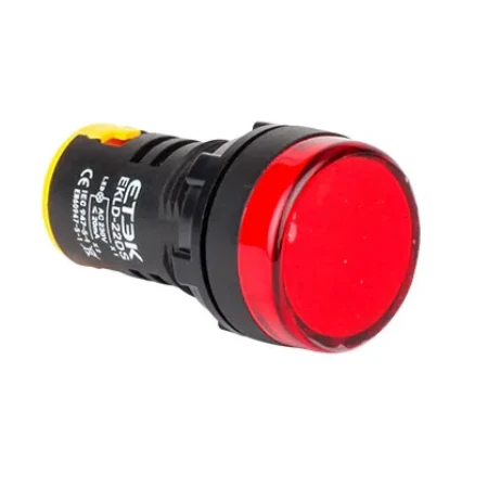 LED signalna lampica 22mm crvena 220VAC