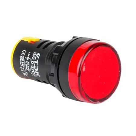 LED signalna lampica 22mm  crvena 24VAC