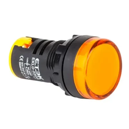 LED signalna lampica 22mm  žuta 24VAC