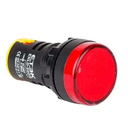 LED test lampica 22mm  crvena 24VAC