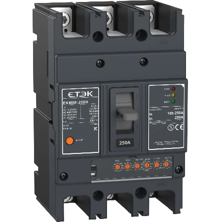 Thermo-magnetic TMA type MCCB 4P 200-250A ICU/ICS:35/25KA