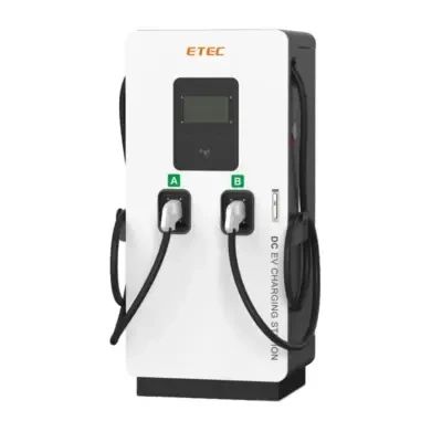 DC EV punjac 240 kW 3F, 2xCCS2, kabl 5 m, OCPP, Ethernet i 4G komunikacija.