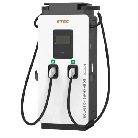 DC EV punjac 240 kW 3F, 2xCCS2, kabl 5 m, OCPP, Ethernet i 4G komunikacija.
